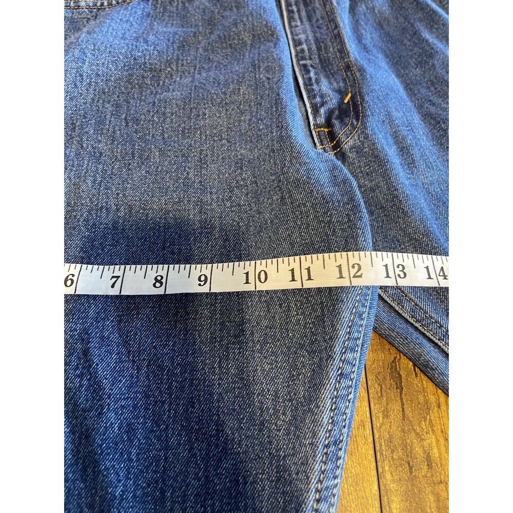 Levi's 505 Men's Regular Fit Straight Leg Jeans Blue Denim 40x29 Normcore Grunge - Picture 13 of 15